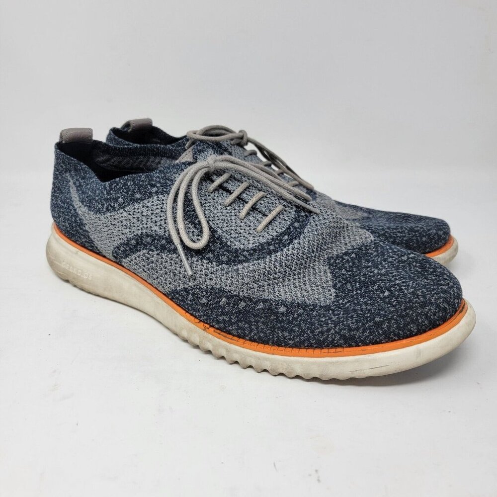 Cole Haan Zero Grand Men's Size 11 Stitchlite Blue / Gray‎ Sneakers Shoes